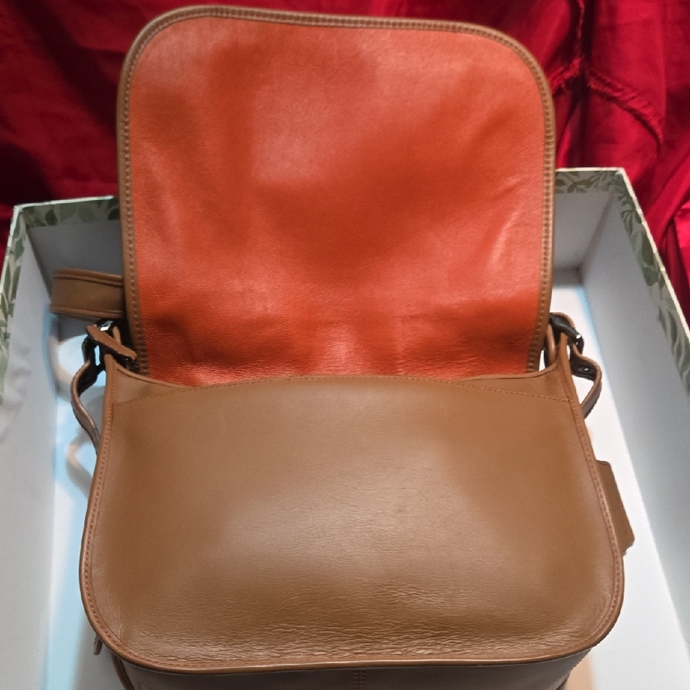 Coach Saddle Messenger Crossbody Bag - Picture 9 of 16